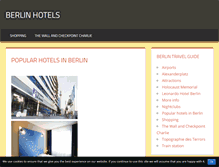 Tablet Screenshot of berlin-hotels.redflag.info