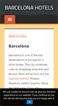 Mobile Screenshot of barcelona-hotels.redflag.info
