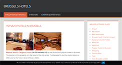 Desktop Screenshot of brussels-hotels.redflag.info