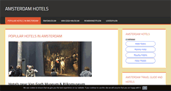 Desktop Screenshot of amsterdam-hotels.redflag.info