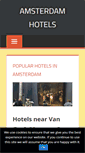 Mobile Screenshot of amsterdam-hotels.redflag.info