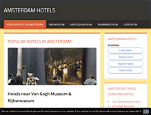 Tablet Screenshot of amsterdam-hotels.redflag.info